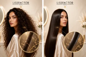 avant et après lissage avant et après lissage